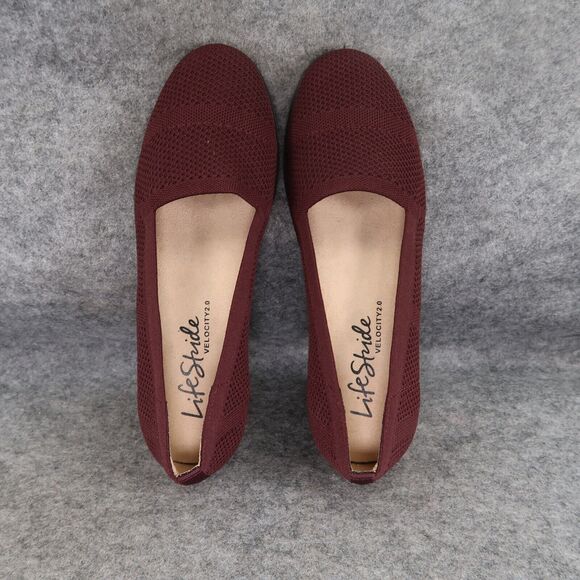 LifeStride Shoes Womens 7.5 Ballet Flat Loafers Slip On Career Classic Comfort - Picture 7 of 14